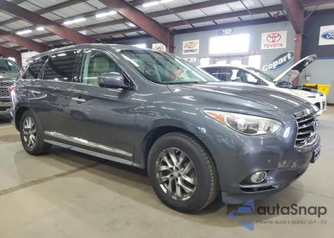 2013 Infiniti Jx35 z USA, uszkodzony, nr VIN 5N1AL0MM5DC305681